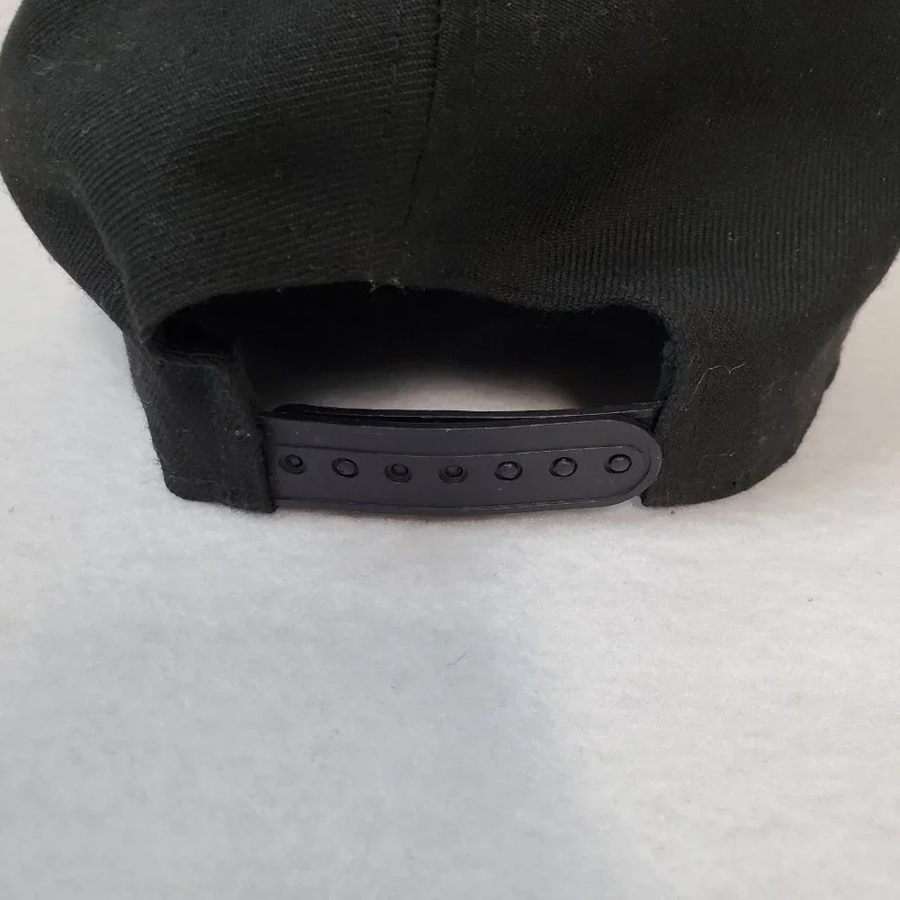 New Era MLB Black & White LA Dodgers 59Fifty Fitted Hat - Picture 6 of 12